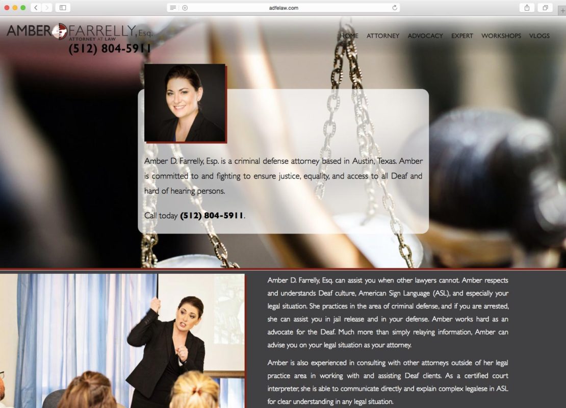 DCP Website - Amber D. Farrelly Law